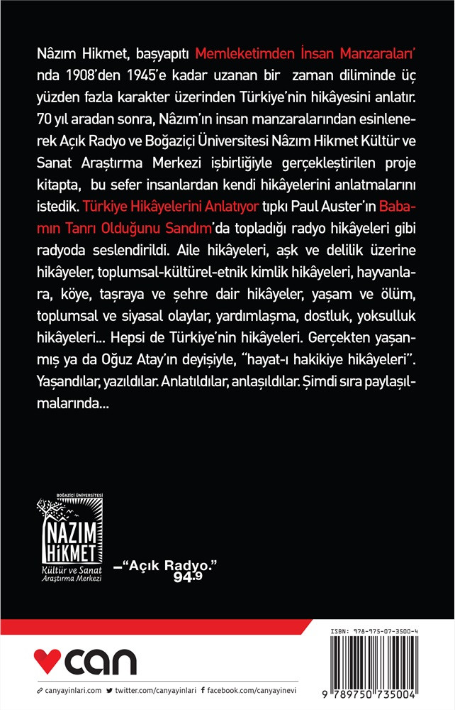 Türkiye Hikâyelerini Anlatıyor